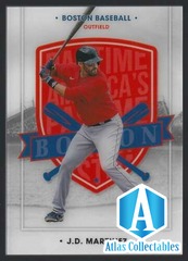 2021 Panini America's Pastime J.D. Martinez Boston Red Sox #82